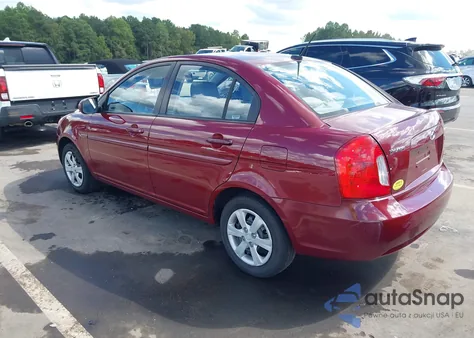 2010 Hyundai Accent Gls z USA, uszkodzony, nr VIN KMHCN4AC8AU448846